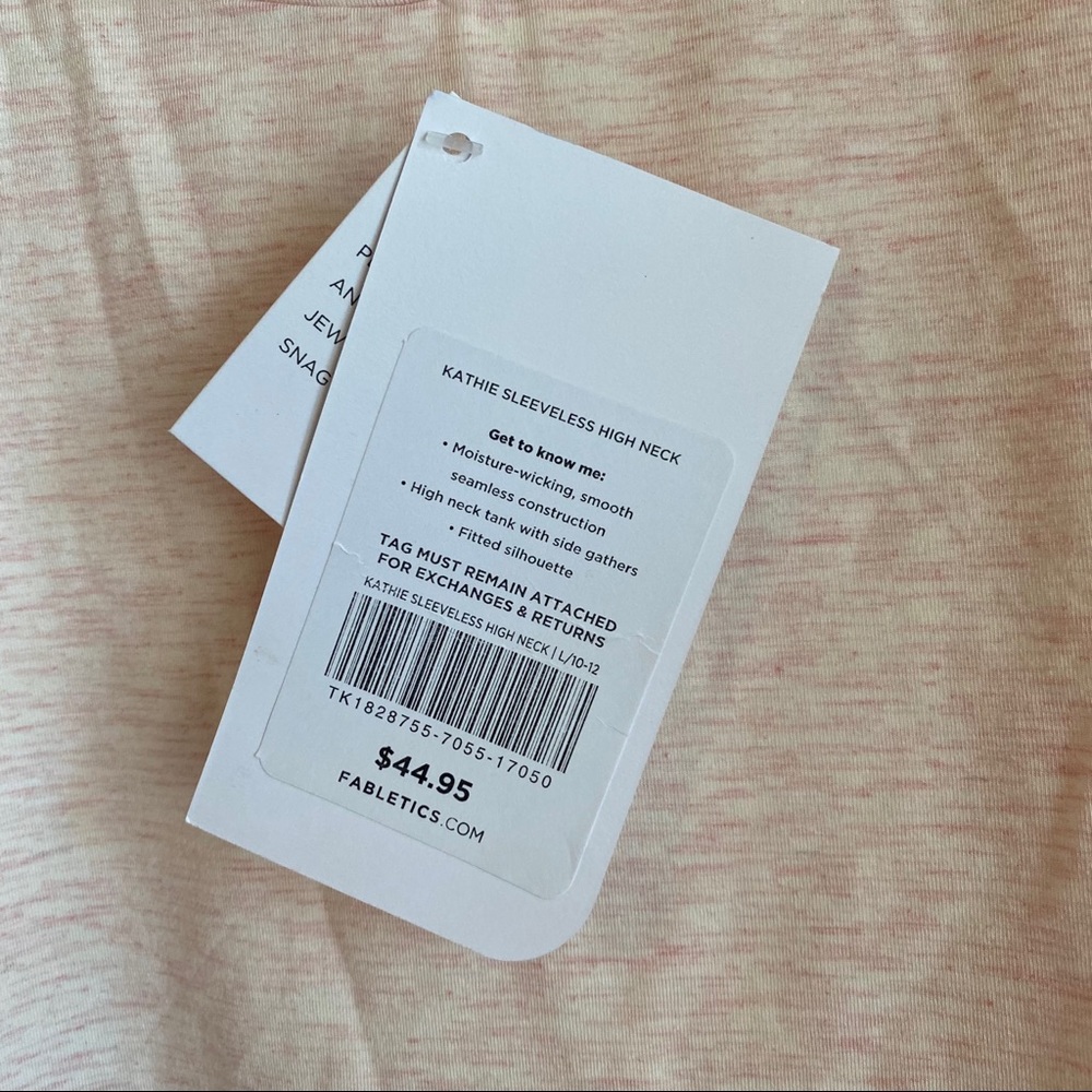 Fabletics Kathie Sleeveless high Neck tank top - Picture 4 of 7